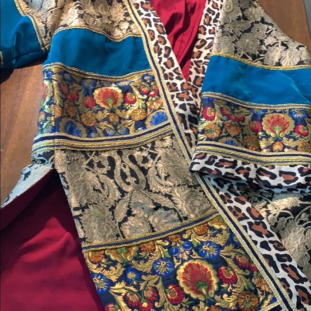 Lynn Patchwork Alice and Olivia Kimono